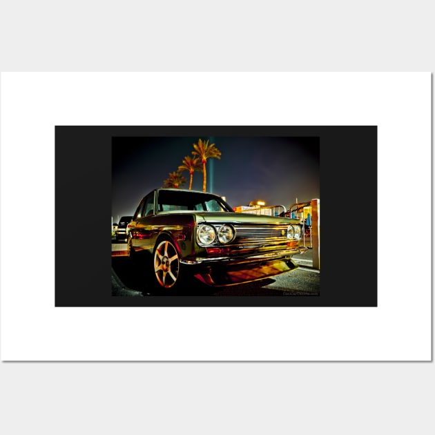 Datsun Bluebird SSS 510 Wall Art by CoolCarVideos